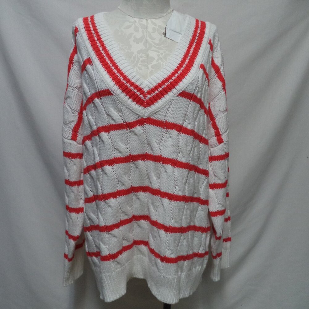 On 34th Sweater top knit v-neck  NEW NWT Size Sz XXL 2XL